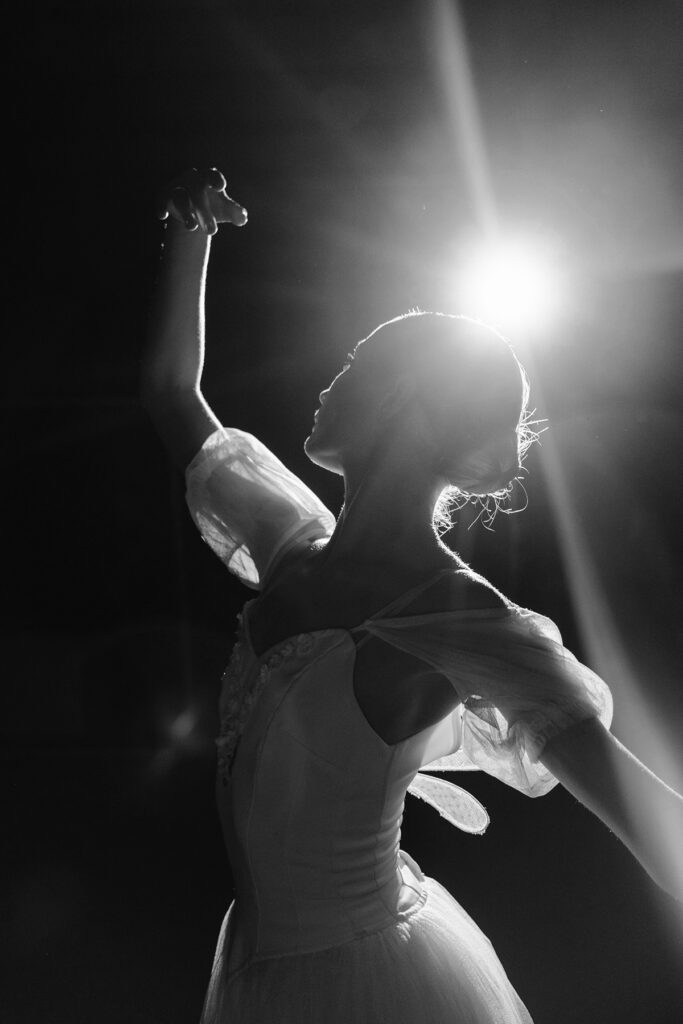 a dancer performs in NYC
